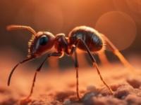 قیافه مورچه از نزدیک