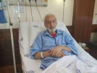 جمشید مشایخی در بیمارستان