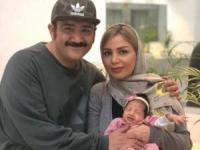 مهران غفوریان و دخترش