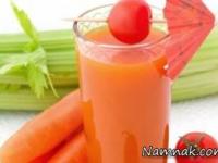 نوشیدنی کرفس و هویج
