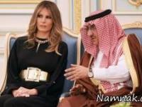 لباس ملانیا ترامپ