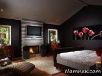 دکوراسیون رنگ تیره