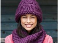 کلاه و شال گردن بافتنی