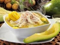 سوپ ذرت و سیب زمینی