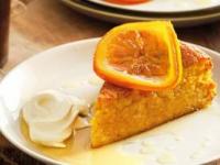 لوف کیک ماست و پرتقال