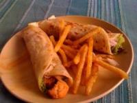 رولت مرغ و پنیر