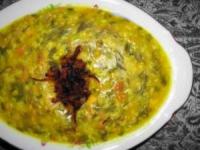 آش سبزی شیرازی