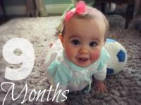 مراقبت از نوزاد 9 ماهه