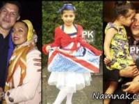 علی دایی و دخترش دنیز 