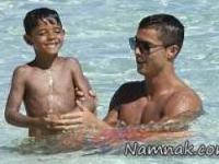 رونالدو و پسرش