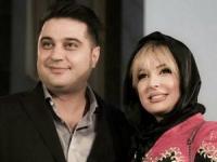 نیوشا ضیغمی و همسرش