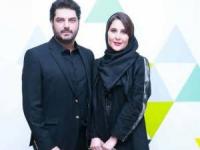 سام درخشانی و همسرش