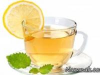 لیمو ترش با چای