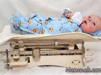 وزن گیری نوزاد