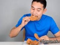 تند غذا خوردن