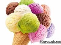 خوردن بستنی