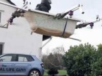 پرواز با وان حمام