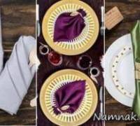 تزیین دستمال سفره