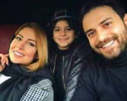 بابک جهانبخش و همسرش