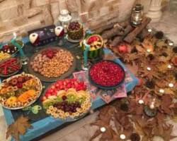 تزیین شب یلدا