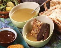 نخوداب ملحم یا حاوی گوشت