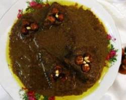 خورش گوشت خرما
