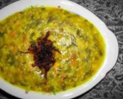 آش سبزی شیرازی