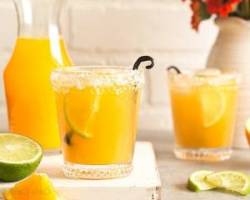 آب پرتقال وانیلی