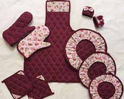سرویس آشپزخانه پارچه ای