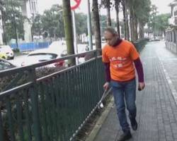 رفتگری مرد میلیاردر چینی
