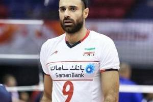 عادل غلامی عضو تیم ملی والیبال