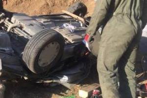 سقوط خودرو به دره