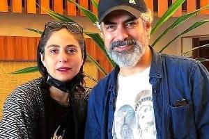 رعنا آزادی ور و همسرش