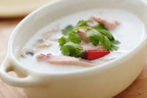 سوپ نارگیل تایلندی