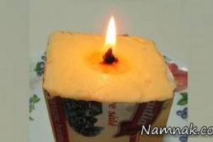 ساخت شمع با کره