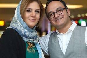 احسان کرمی و همسرش