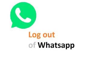آموزش نحوه خروج از واتساپ