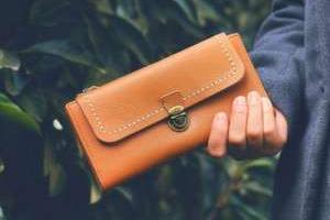 کیف پول چرم زنانه