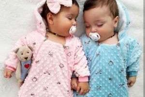 لباس نوزادی دوقلو