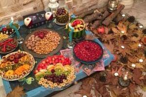 تزیین شب یلدا