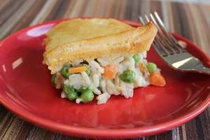 پای مرغ و برنج