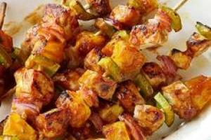 مرغ با آناناس