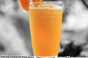 آب پرتقال و خامه