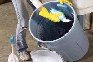 زباله در منزل