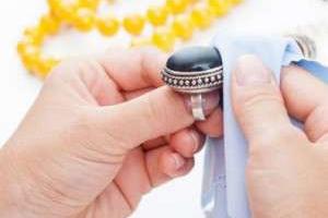 سفيد كردن انگشتر نقره