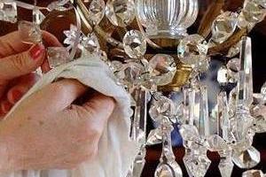 تمیز کردن لوستر