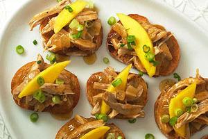 اسنک مرغ با انبه