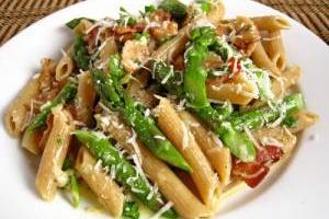 پاستا ریگاتی با سبزیجات