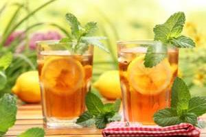 چای با طعم نعنا و لیمو ترش