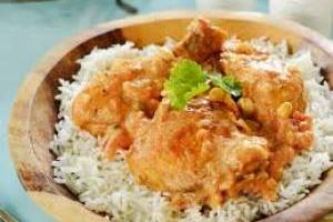 پلو مرغ آفریقایی